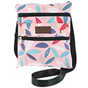 Leaves Cross Body Bag Pink